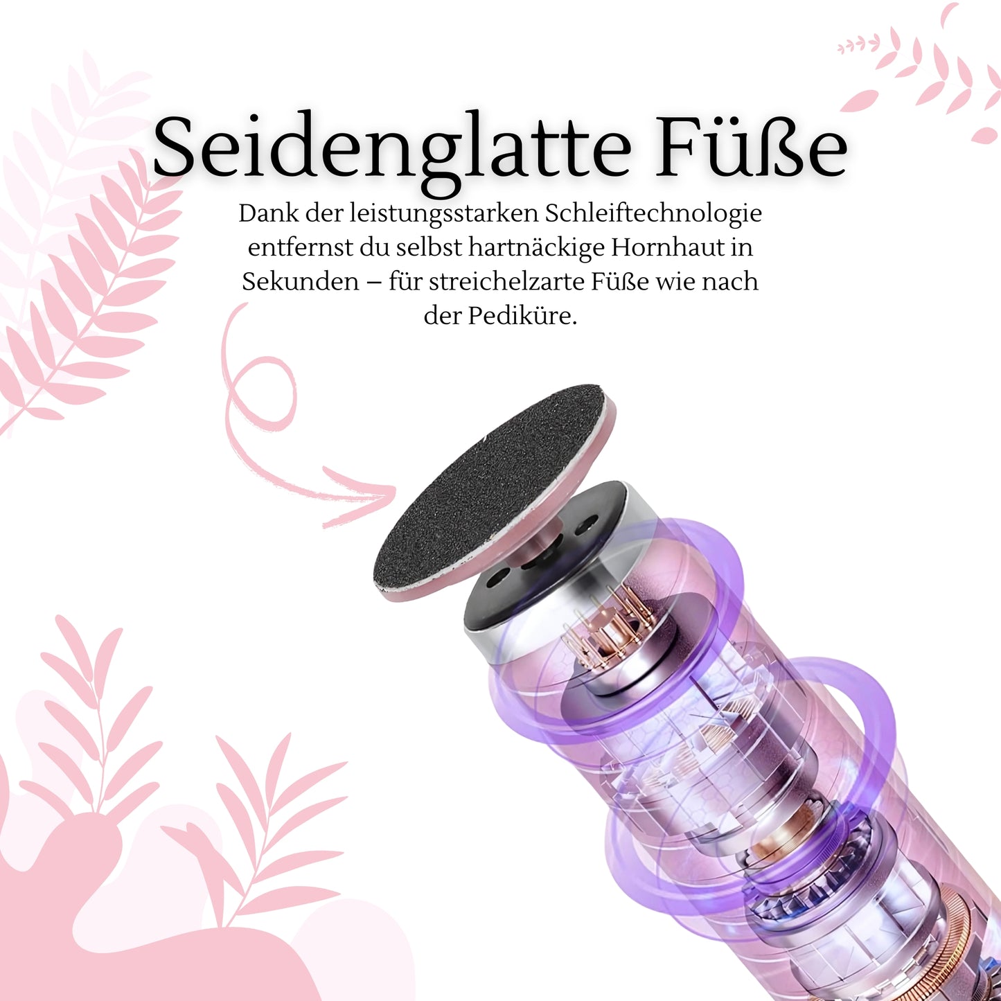 SoleSmoother – der 2-in-1 Profi-Hornhautentferner für glatte Füße in Minuten